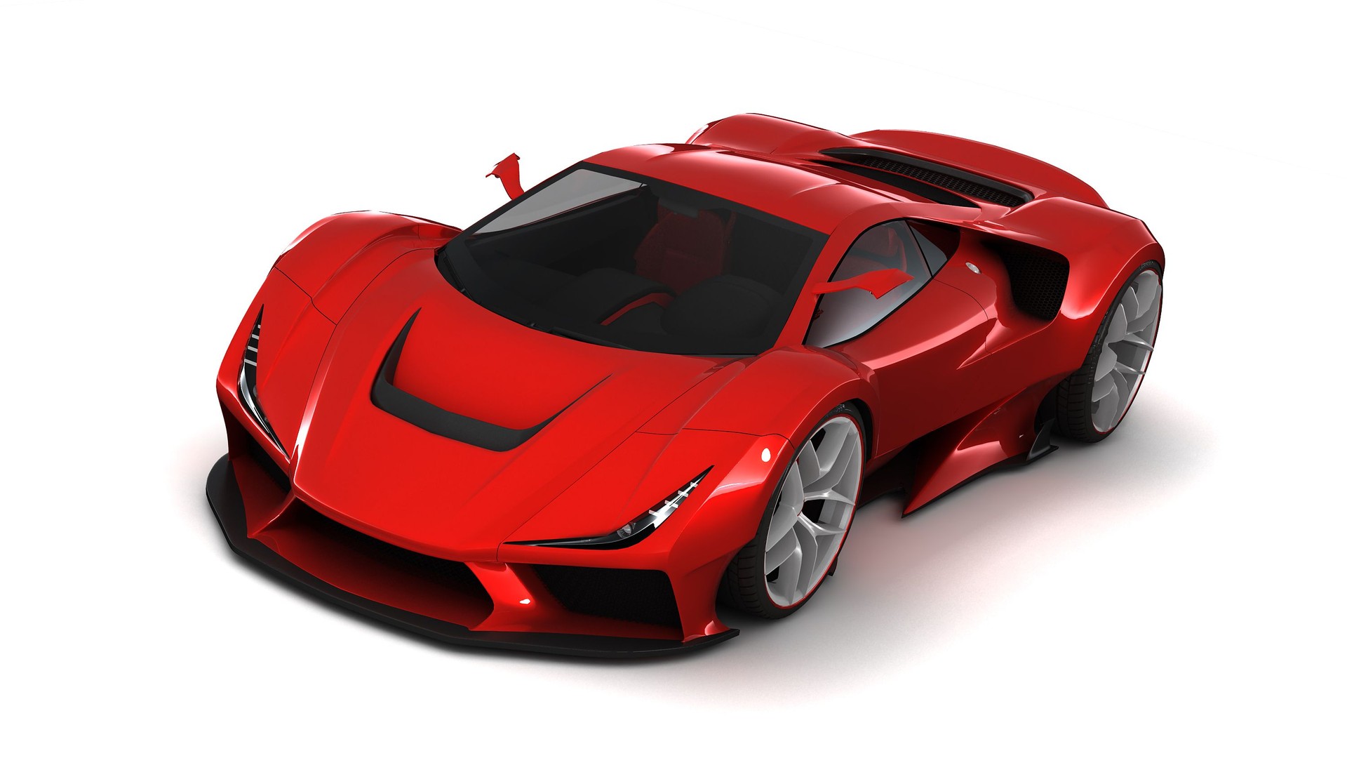 Super auto In alto punto di vista